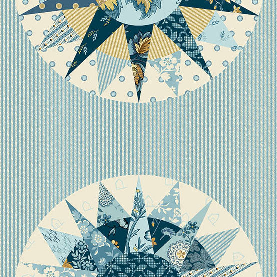 Laundry Basket Fabric - Beach House - by Edyta Sitar