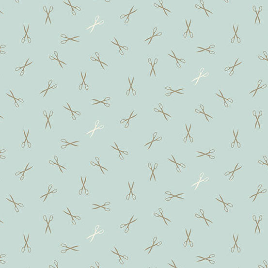 Laundry Basket Fabric - Sewing Bird- by Edyta Sitar