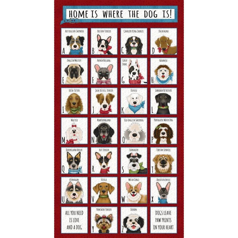 Home is Where the Dog Is II by Leanne and Kaytlyn - Henry Glass