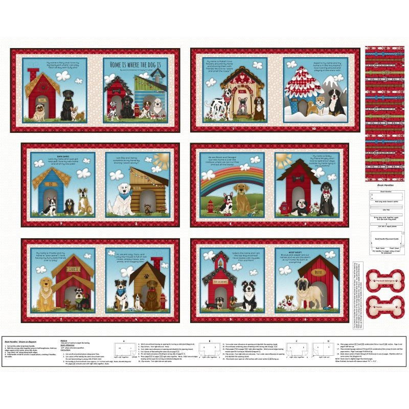 Home is Where the Dog Is II by Leanne and Kaytlyn - Henry Glass