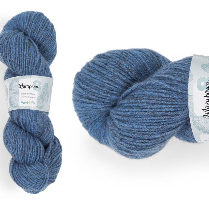 Marapawa 8 Ply - Happy Go Knitty Yarns