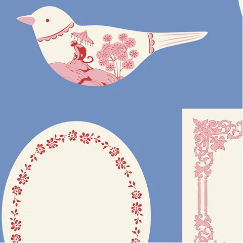 Tilda Fabrics - Something Blue