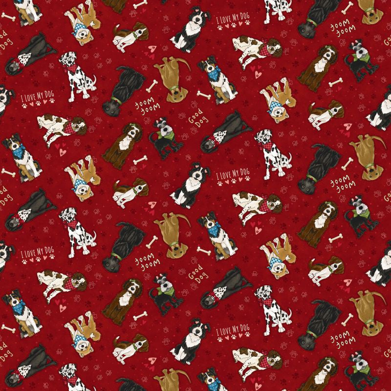 Home is Where the Dog Is II by Leanne and Kaytlyn - Henry Glass