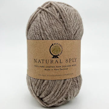 Wild Earth Yarn - Natural Undyed Yarn 8ply