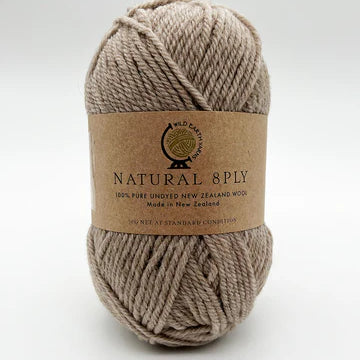 Wild Earth Yarn - Natural Undyed Yarn 8ply