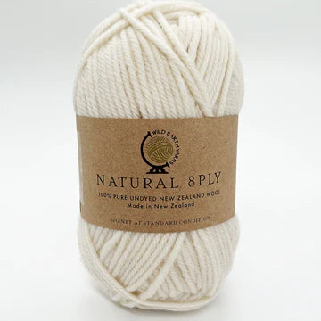 Wild Earth Yarn - Natural Undyed Yarn 8ply