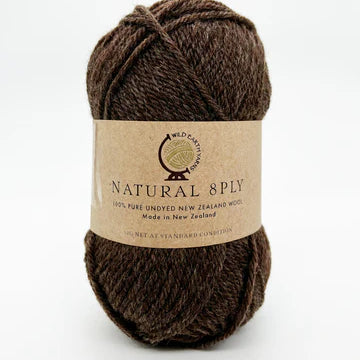 Wild Earth Yarn - Natural Undyed Yarn 8ply