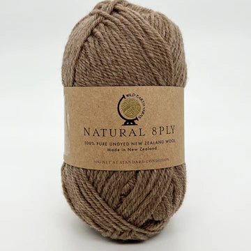 Wild Earth Yarn - Natural Undyed Yarn 8ply
