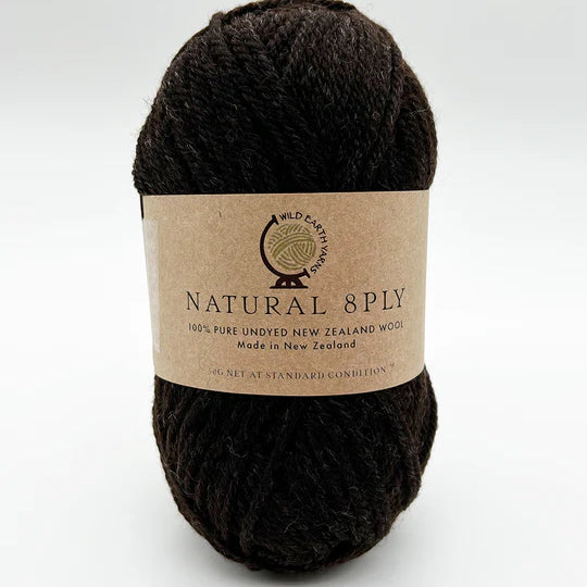 Wild Earth Yarn - Natural Undyed Yarn 8ply