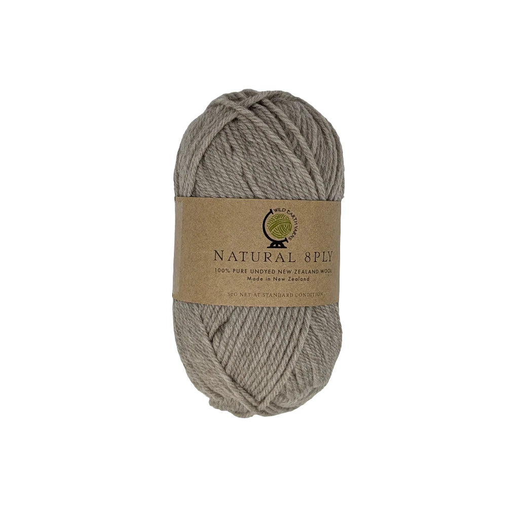 Wild Earth Yarn - Natural Undyed Yarn 8ply