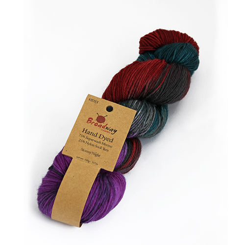 Hand Dyed Sock Yarn 4ply – Broadway Yarns
