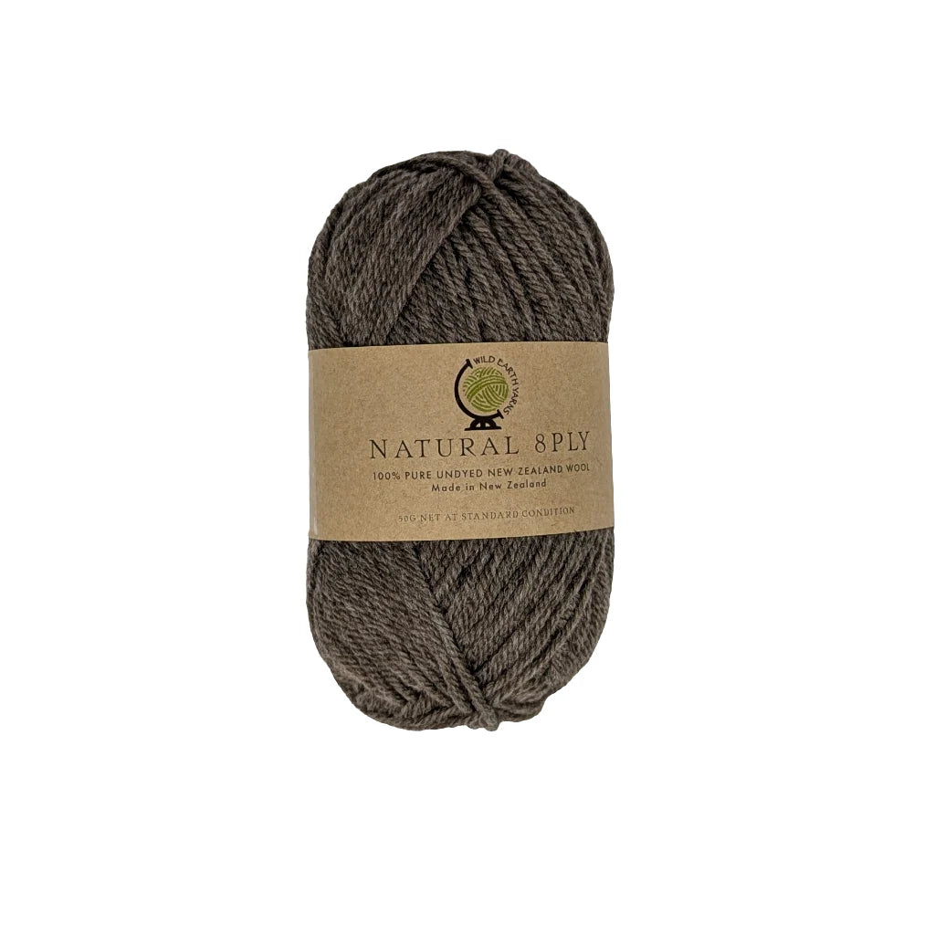 Wild Earth Yarn - Natural Undyed Yarn 8ply